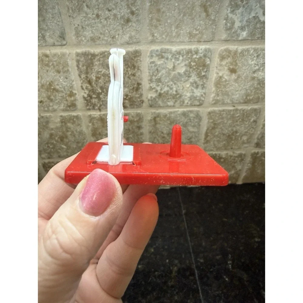 Vintage Mid-Century Plastic Witch Needle Threader Western Germany Threading Tool
